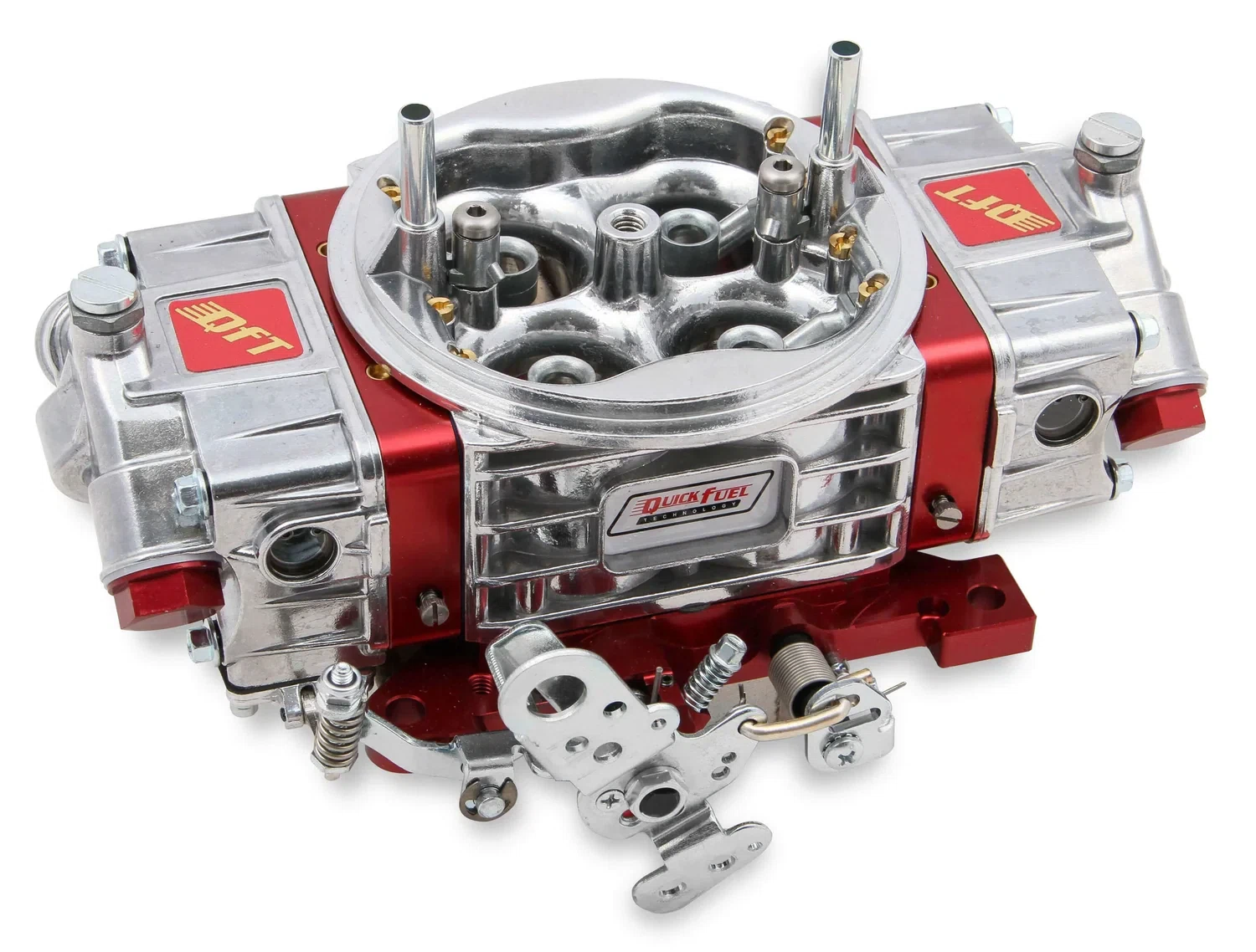 Quick Fuel Q-750-B2 750 CFM Blower Supercharger Carbs W Line Kit Chrom